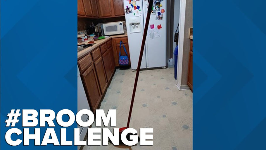 The #broomchallenge isn't real & your broom will stand on its own tomorrow too by THV11 (1 year ago)