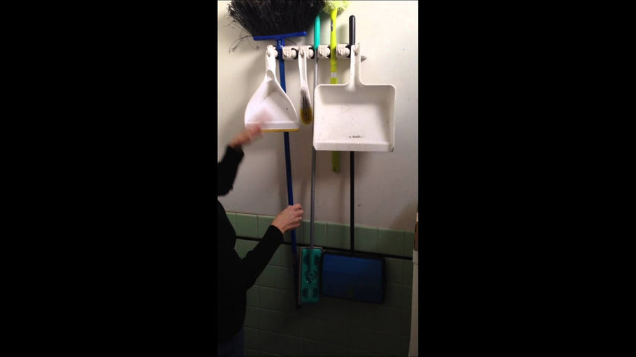 Home-It mop and broom holder by stonereinbold (5 years ago)
