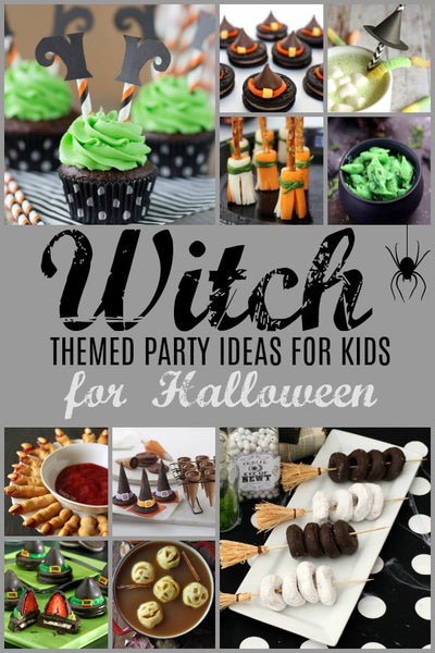 No need to cast a spell to discover these delicious Witch Inspired recipes for your Witch Themed Party for Kids this Halloween