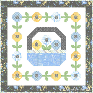I worked on the Spring Broom Mini Charity Quilt yesterday