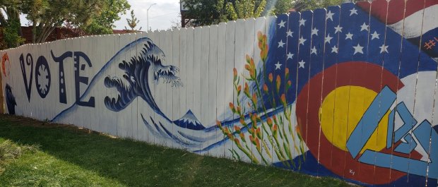 RBG mural encourages Broomfield to vote