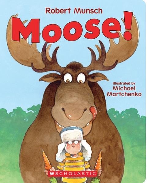 Moose! Board Book