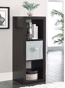 Order now 3 cube organizer set of 2 versatile shelf stacker organizer modern storage shelves closet organizer sale ideal shelves for bedroom home office or anywhere color white or espresso you will use this set of storage shelves over and over espress