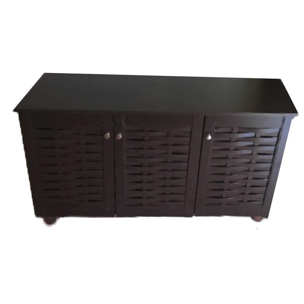 18 Pair Shoe Storage Cabinet XL Large Bench Entrance Organizer Footwear Closet Accent Heavy Duty Mid-Century Rustic Patio & ebook