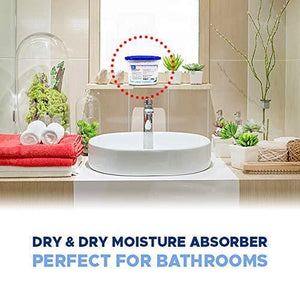 Save dry dry 48 boxes net 10 oz box premium moisture absorber musty odor eliminator boxes to control excess moisture for basements closets bathrooms laundry rooms