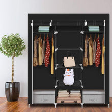 Load image into Gallery viewer, Shop hello22 69 closet organizer wardrobe closet portable closet shelves closet storage organizer with non woven fabric quick and easy to assemble extra strong and durable extra space