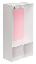 Load image into Gallery viewer, Select nice closetmaid 1598 kidspace open storage locker 47 inch height white