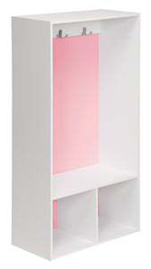 Select nice closetmaid 1598 kidspace open storage locker 47 inch height white