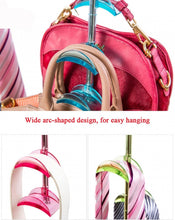 Load image into Gallery viewer, Select nice louise maelys 2 packs 360 degree rotating hanger rack 4 hooks closet organizer for handbags scarves ties belts