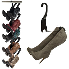 Load image into Gallery viewer, Buy boot butler boot storage rack as seen on rachael ray clean up your closet floor with hanging boot storage easy to assemble built to last 5 pair hanger organizer shaper tree